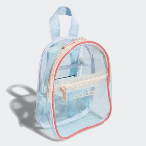 adidas Handbags - Adidas Clear Transparent Mini Backpack Bag Purse